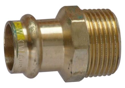 Mutassa a/az 22-3/4” külsőmenetes gáz press idom részleteit Kép 22-3/4” külsőmenetes gáz press idom