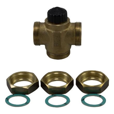 Mutassa a/az Heimeier háromjáratú keverőszelep 3/4" részleteit Kép Heimeier háromjáratú keverőszelep 3/4"