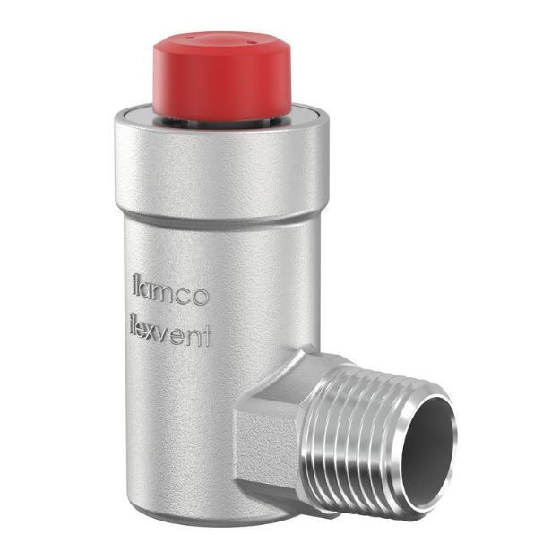 Kép Flamco Flexvent H sarok automata légtelenítő, nikkelezett, 1/2" (27710)
