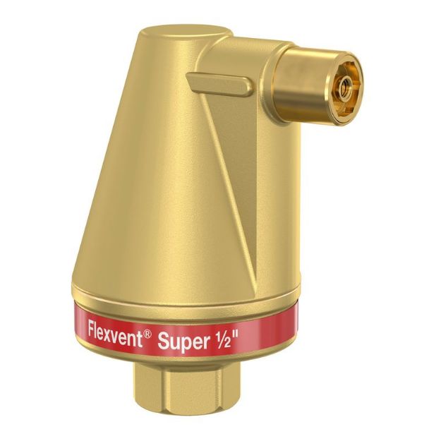 Kép Flamco Flexvent Super úszós automata gyorslégtelenítő 1/2 (28520) 