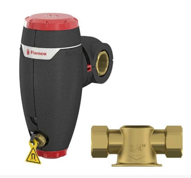 Kép Flamco 5/4˝ XStream clean mágneses iszapleválasztó