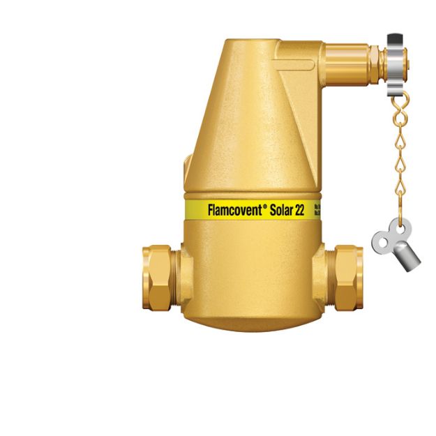 Kép Flamco Flamcovent Solar légleválasztó 3/4" 28663