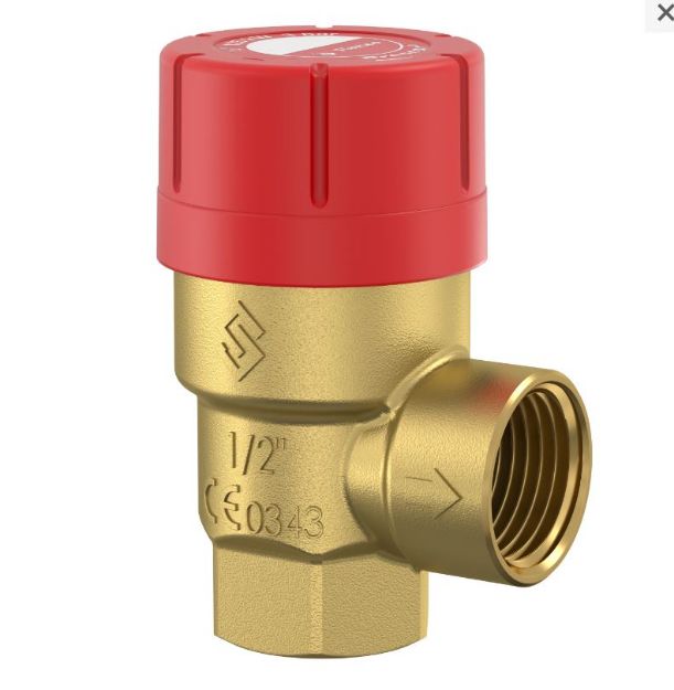 Kép Prescor 1/2˝, bizt.szelep, 4,0 bar, 120°C max.hőtelj: 155 kW