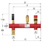 Kép Flexconsole S 20 Plus - 2,5 bar tágulási tartály tartó konzol