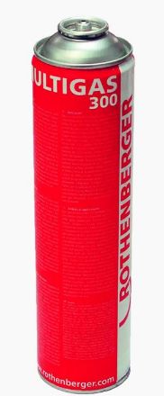 Mutassa a/az Rothenberger ˝MULTIGAS 300˝ 600 ml-es PB gázpalack részleteit Kép Rothenberger ˝MULTIGAS 300˝ 600 ml-es PB gázpalack