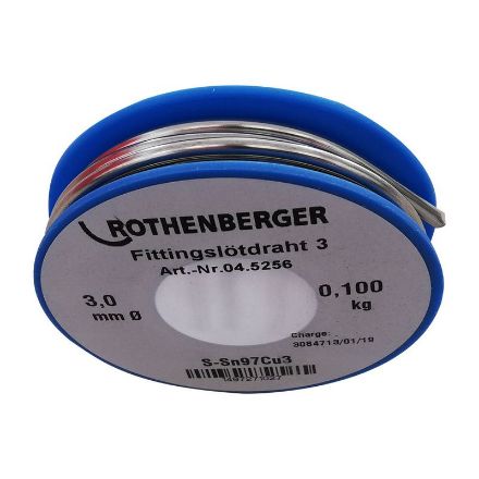 Mutassa a/az Cin 3mm-es, forrasztó ón 100g  (S-Sn97Cu3) részleteit Kép Cin 3mm-es, forrasztó ón 100g  (S-Sn97Cu3)