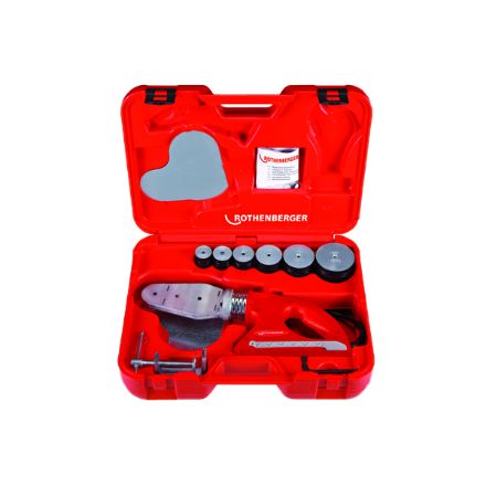 Mutassa a/az Rothenberger ˝ROWELD˝ P63-5 tokos hegesztőkészülék szett részleteit Kép Rothenberger ˝ROWELD˝ P63-5 tokos hegesztőkészülék szett