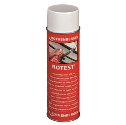 Mutassa a/az Rothenberger ROTEST szivárgáskereső spray (400ml) részleteit Kép Rothenberger ROTEST szivárgáskereső spray (400ml)