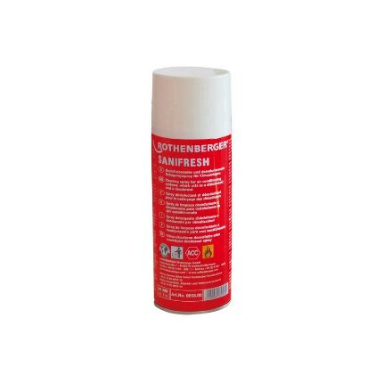 Mutassa a/az Rothenberger klímatisztító spray Sanifresh, 400ml 85800 (8.5800) részleteit Kép Rothenberger klímatisztító spray Sanifresh, 400ml 85800 (8.5800)