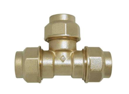 Mutassa a/az 32-32-32 KPE réz T-idom részleteit Kép 32-32-32 KPE réz T-idom