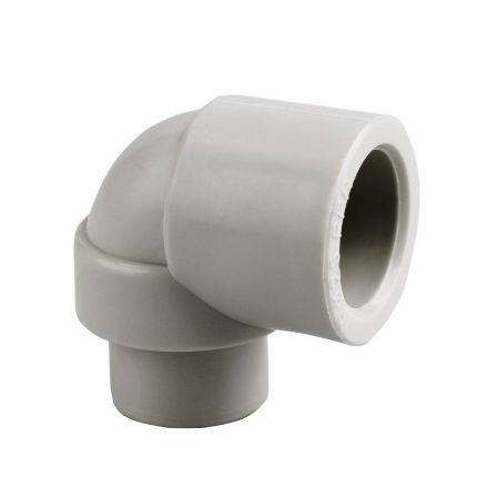 Mutassa a/az Instaplast D25 PP 90°-os KB könyök idom részleteit Kép Instaplast D25 PP 90°-os KB könyök idom