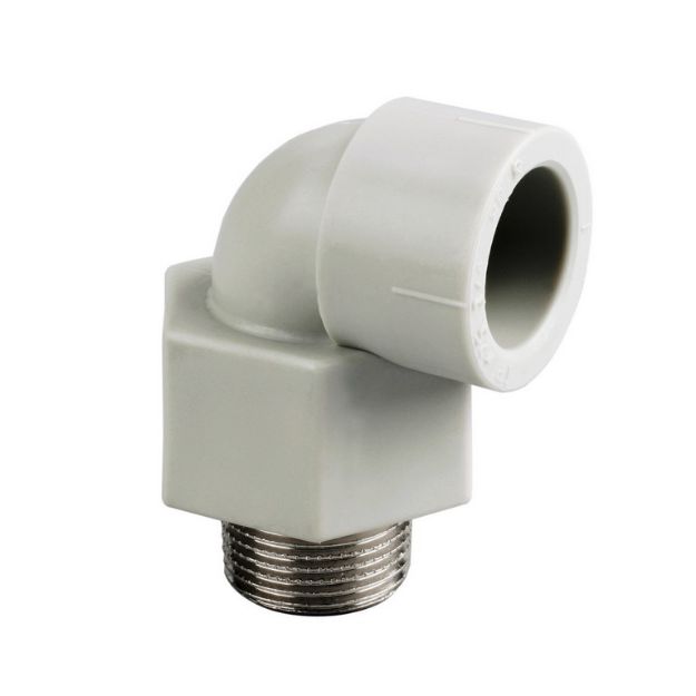 Kép 20-1/2" PP külsőmenetes könyökidom