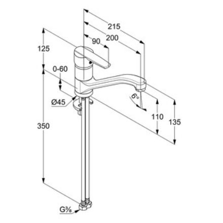 Mutassa a/az KLUDI ACTIVE egykaros álló mosogató csaptelep (389630561) részleteit Kép KLUDI ACTIVE egykaros álló mosogató csaptelep (389630561)