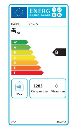 Mutassa a/az Hajdu CUBE 120 SMART elektromos melegvíztároló, SMART vezérlés  részleteit Kép Hajdu CUBE 120 SMART elektromos melegvíztároló, SMART vezérlés