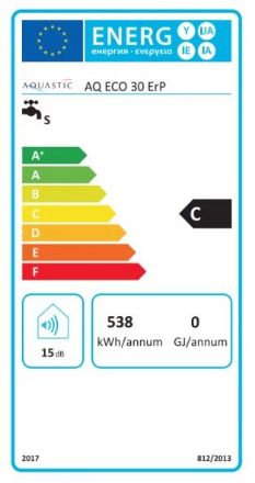 Mutassa a/az Hajdu Aquastic AQ ECO 30 ErP elektromos melegvíztároló részleteit Kép Hajdu Aquastic AQ ECO 30 ErP elektromos melegvíztároló