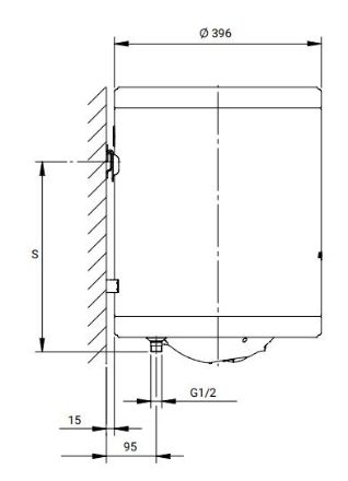 Mutassa a/az Aquastic AQ ECO 50 ErP (új) elektromos melegvíztároló SLIM (vékony) részleteit Kép Aquastic AQ ECO 50 ErP (új) elektromos melegvíztároló SLIM (vékony)