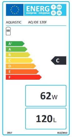 Mutassa a/az Hajdu Aquastic AQ IDE 120F fali indirekt tároló 120 L részleteit Kép Hajdu Aquastic AQ IDE 120F fali indirekt tároló 120 L