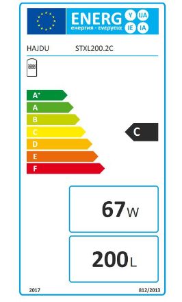 Mutassa a/az Hajdu STXL-200 2C indirekt tároló, álló, emelt felületű hőcserélővel részleteit Kép Hajdu STXL-200 2C indirekt tároló, álló, emelt felületű hőcserélővel