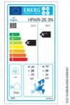 Kép HAJDU HPAW 26 kw, fűtési/hűtési levegő-víz hőszivattyú 3fázisra