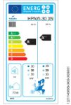 Kép HAJDU fűtési/hűtési levegő-víz hőszivattyú 30 kW-os teljesítmény 3fázisra