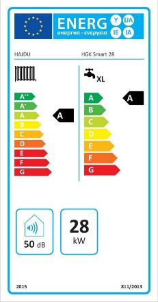 Mutassa a/az Hajdu HGK-28 SMART kondenzációs gázkazán, 28 kW, kombi kazán részleteit Kép Hajdu HGK-28 SMART kondenzációs gázkazán, 28 kW, kombi kazán
