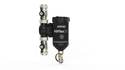 Mutassa a/az Sentinel Vortex 300 mágneses iszapleválasztó 22 mm-es csatlakozással részleteit Kép Sentinel Vortex 300 mágneses iszapleválasztó 22 mm-es csatlakozással