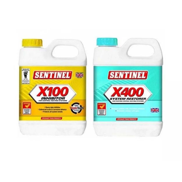 Kép Sentinel Duopack (X100/1 + X400/1) adalék (2x1L-es)