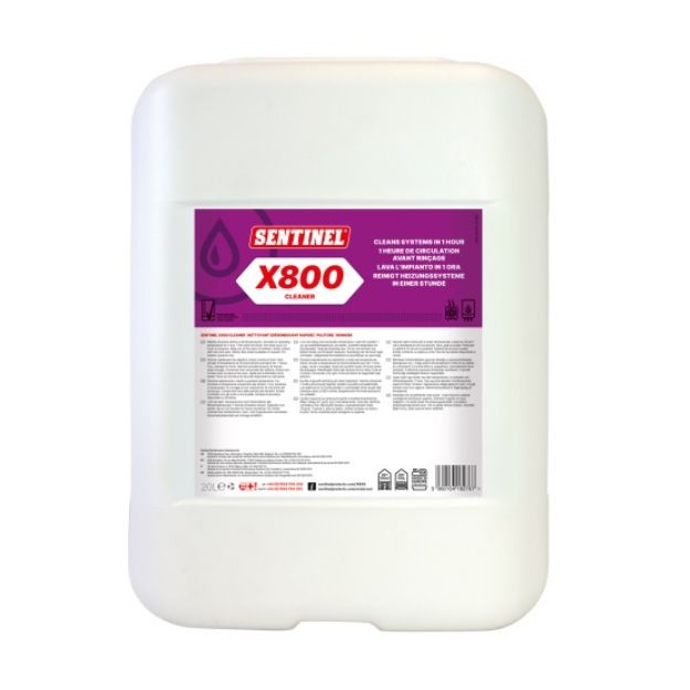 Kép Sentinel fűtési rendszer gyorstisztító adalék Jetflo készülékhez (20 L-es)