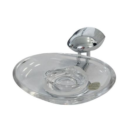 Mutassa a/az HANSARONDA szappantartó kristálytartóval (03200900) részleteit Kép HANSARONDA szappantartó kristálytartóval (03200900)