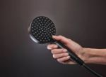 Kép Hansgrohe Vernis Blend Zuhanyszett Vario, 65 cm-es zuhanyrúddal, matt fekete