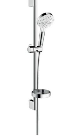 Mutassa a/az Hansgrohe Crometta Zuhanyszett Vario 65 cm-es zuhanyrúddal és szappantartóval részleteit Kép Hansgrohe Crometta Zuhanyszett Vario 65 cm-es zuhanyrúddal és szappantartóval