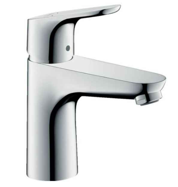Kép Hansgrohe Focus egykaros mosdócsaptelep 100, automata lefolyógarnitúrával
