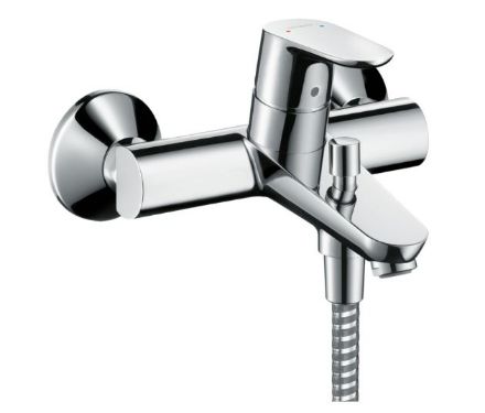 Mutassa a/az Hansgrohe Focus Egykaros kádcsaptelep falsíkon kívüli szereléshez részleteit Kép Hansgrohe Focus Egykaros kádcsaptelep falsíkon kívüli szereléshez