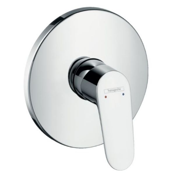 Kép Hansgrohe Focus egykaros zuhanycsaptelep falsík alatti szereléshez