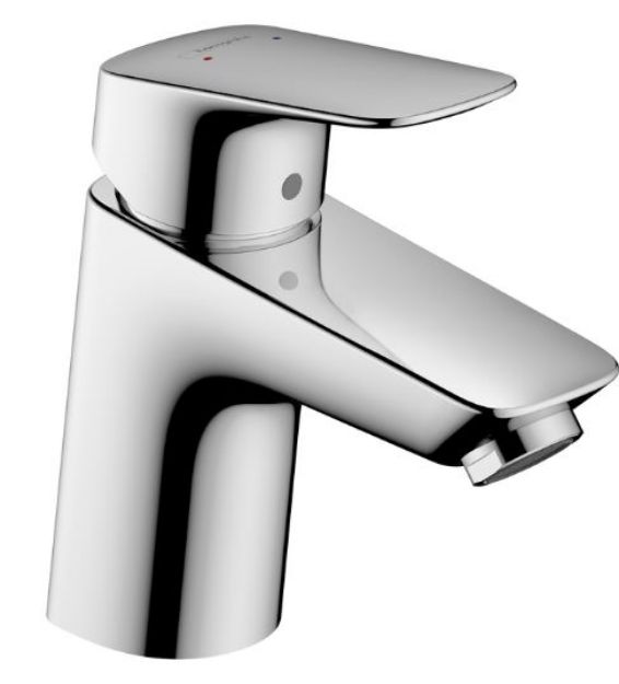 Kép Hansgrohe Logis Egykaros mosdócsaptelep 70, push-open lefolyógarnitúrával