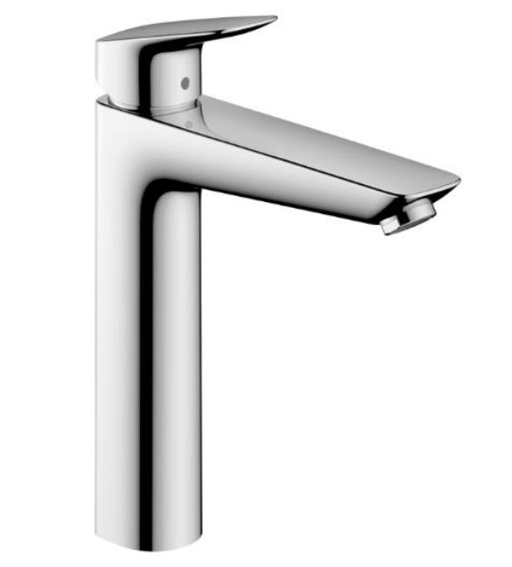 Kép Hansgrohe Logis Egykaros mosdócsaptelep 190, automata lefolyógarnitúrával