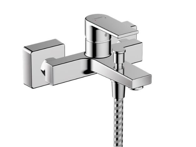 Kép Hansgrohe Vernis Shape egykaros kádcsaptelep falsíkon kívüli szereléshez