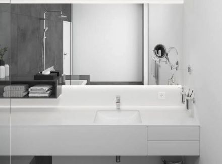 Mutassa a/az Hansgrohe Vernis Shape egykaros mosdócsaptelep 100, lefolyógarnitúra nélkül részleteit Kép Hansgrohe Vernis Shape egykaros mosdócsaptelep 100, lefolyógarnitúra nélkül