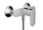 Kép Hansgrohe Vernis Blend egykaros zuhanycsaptelep falsíkon kívüli szereléshez