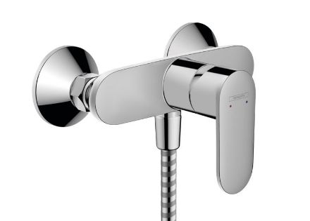 Mutassa a/az Hansgrohe Vernis Blend egykaros zuhanycsaptelep falsíkon kívüli szereléshez részleteit Kép Hansgrohe Vernis Blend egykaros zuhanycsaptelep falsíkon kívüli szereléshez