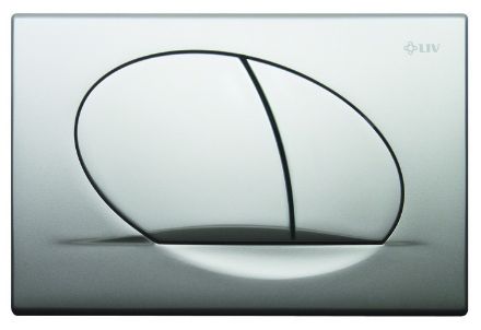 Mutassa a/az LIV Selenite-Eco nyomólap, 2 mennyiségű, matt króm (JOG) részleteit Kép LIV Selenite-Eco nyomólap, 2 mennyiségű, matt króm (JOG)