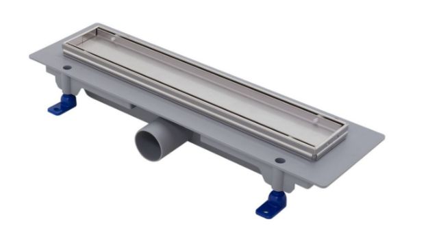 Kép LIV 450mm Forgatható rácsos zuhanyfolyóka szett ( sima vagy csempézhető)