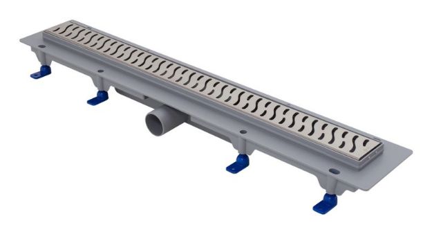 Kép LIV VIBE zuhanyfolyóka hullám design 850mm