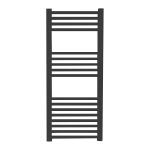 Kép m-tech StarLine 2.0 400mmx1400mm egyenes csőradiátor, fekete, EN442
