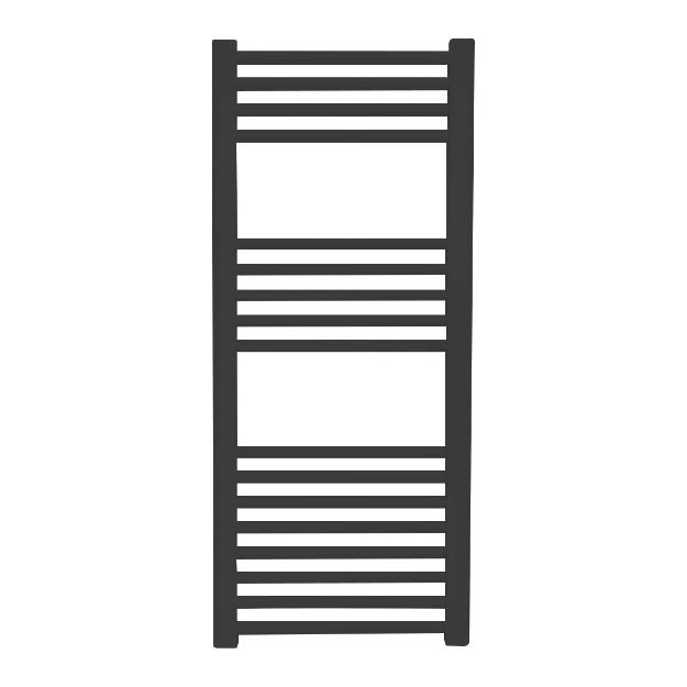 Kép m-tech StarLine 2.0 400mmx1400mm egyenes csőradiátor, fekete, EN442