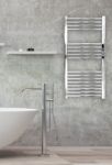 Kép m-tech StarLine 2.0 400mmx1000mm egyenes csőradiátor, króm, EN442