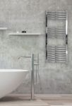 Kép m-tech StarWave 2.0 600mmx1600mm ívelt csőradiátor, króm, EN442