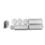 Kép m-tech StarLine 2.0 600mmx1000mm egyenes csőradiátor, fehér, EN442