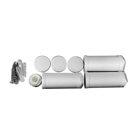 Mutassa a/az m-tech StarWave 2.0 500mmx1400mm ívelt csőradiátor, fehér, EN442 részleteit Kép m-tech StarWave 2.0 500mmx1400mm ívelt csőradiátor, fehér, EN442