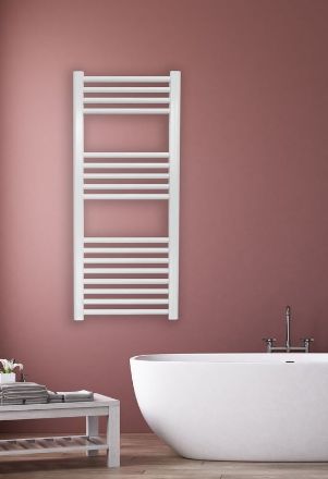 Mutassa a/az m-tech StarWave 2.0 600mmx1000mm ívelt csőradiátor, fehér, EN442 részleteit Kép m-tech StarWave 2.0 600mmx1000mm ívelt csőradiátor, fehér, EN442